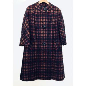 Vintage Full Swing Coat, 3/4 Sleeves EUC